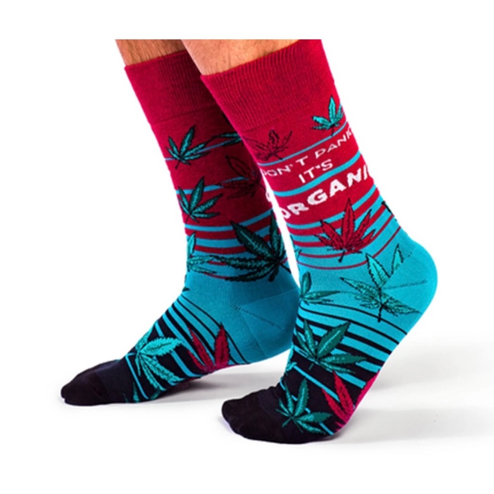 DONT PANIC IT’S ORGANIC SOCKS